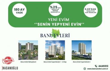 Banu Evleri Ispartakule 1 – 2 Etap